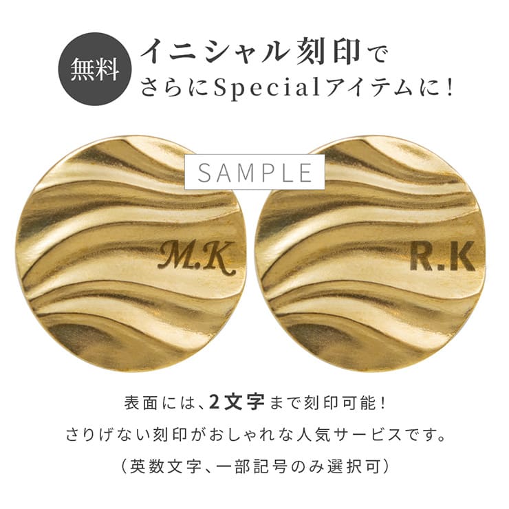 ブラスビンテージ仕上げゴルフマーカー